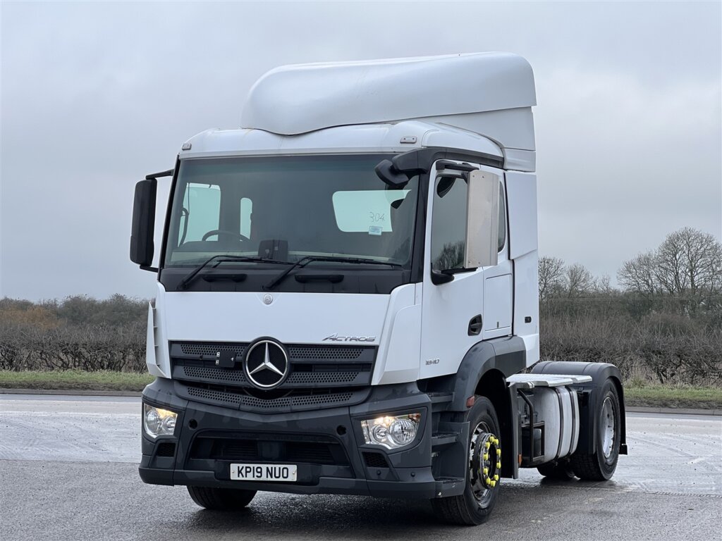 Mercedes Benz 1840 Actros 4x2 Tractor Unit - Euro 6 (Reg - KP19 NUO ...